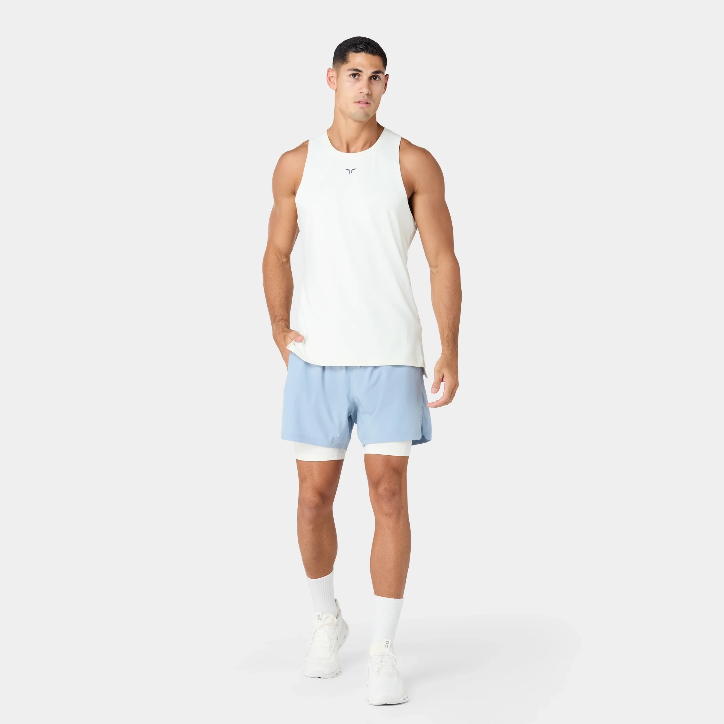 Mens Essential Pro 5 Inch 2 in 1 Short