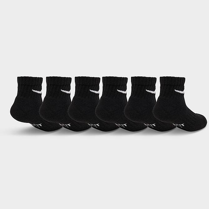 6 Pack Kids Performance Basic Quarter Socks