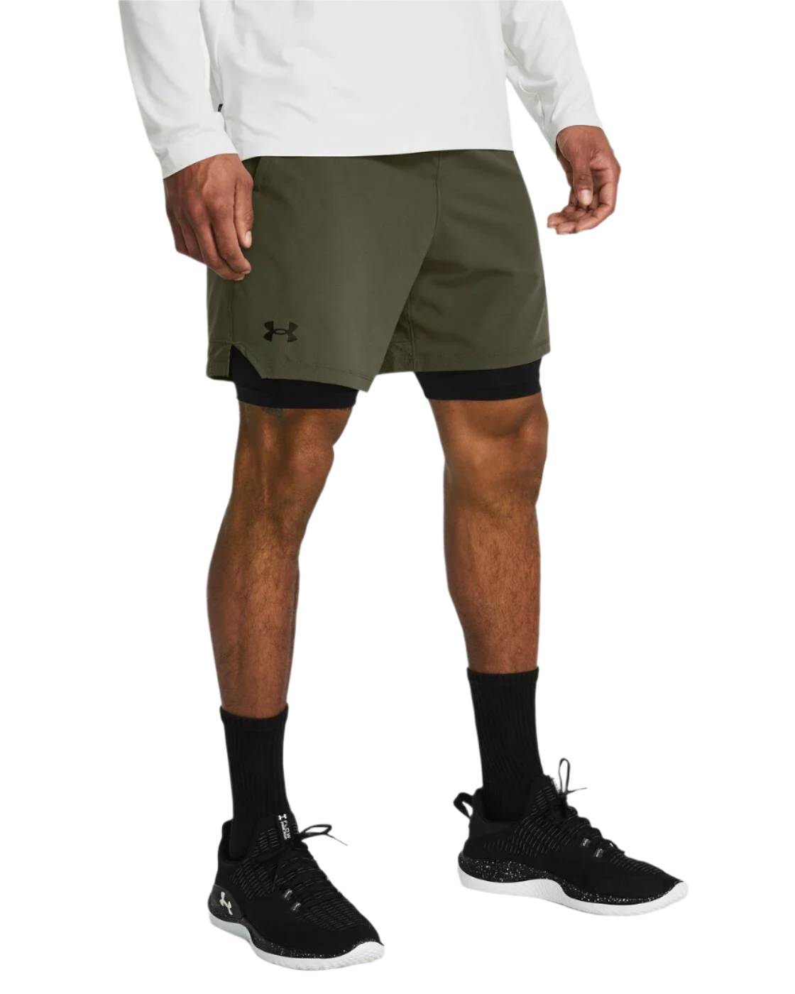 Mens Vanish Woven 2 in 1 Short