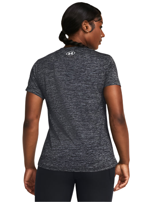 Womens Tech Twist V-Neck Short Sleeve T-Shirt