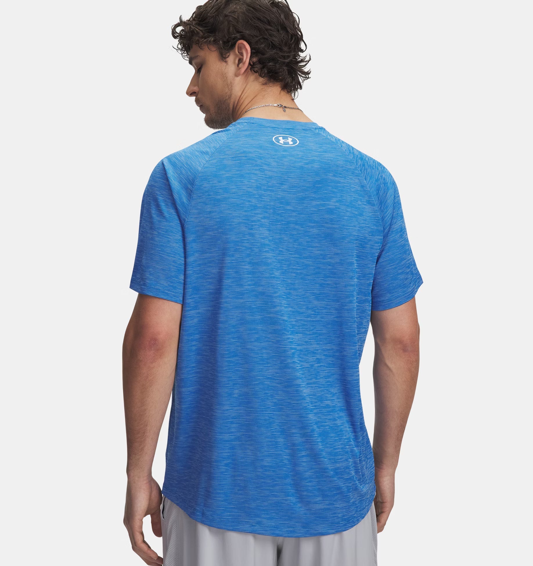 Mens Tech Textured Short Sleeve T-Shirt