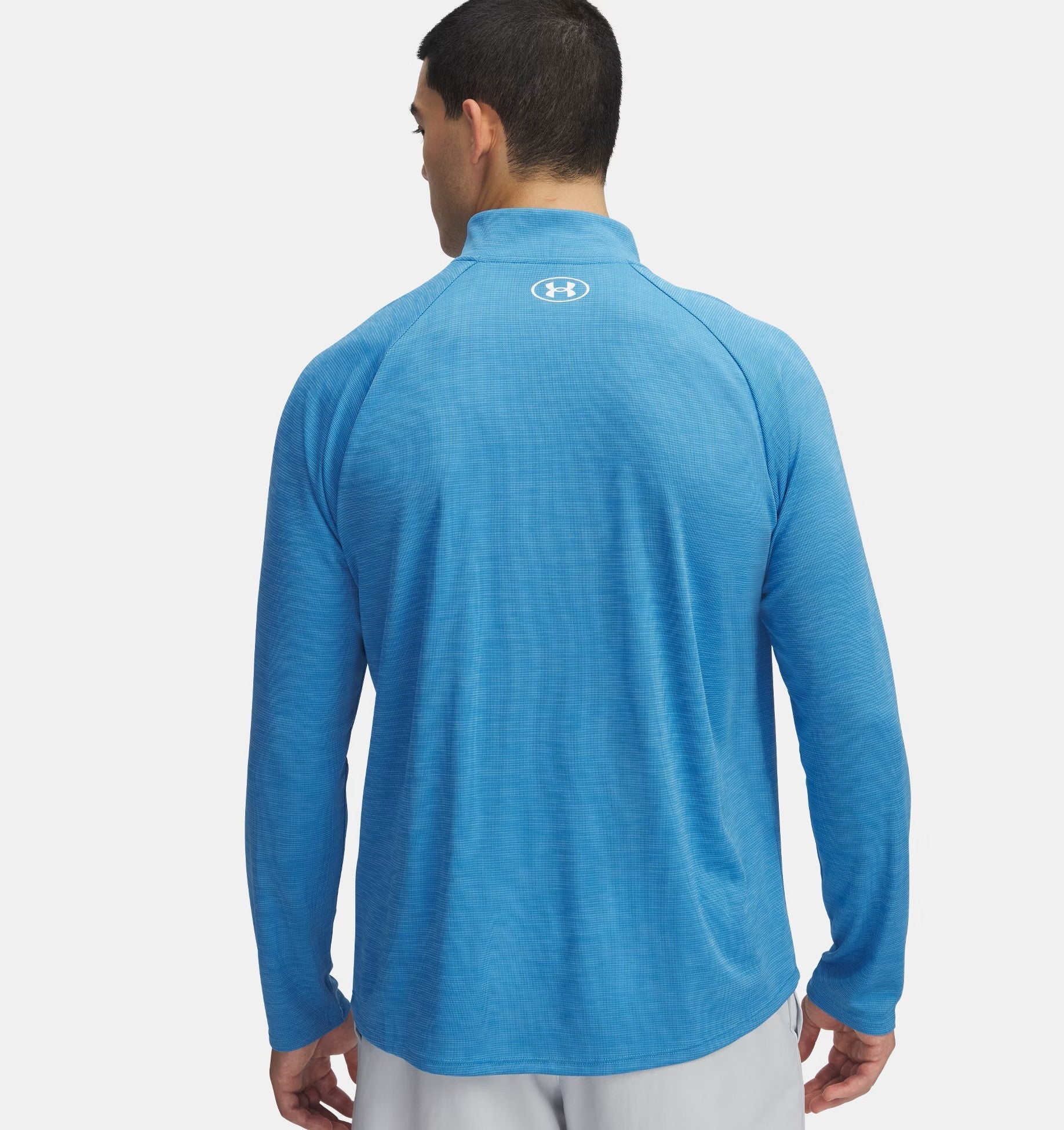 Mens Tech Textured 1/2 Zip