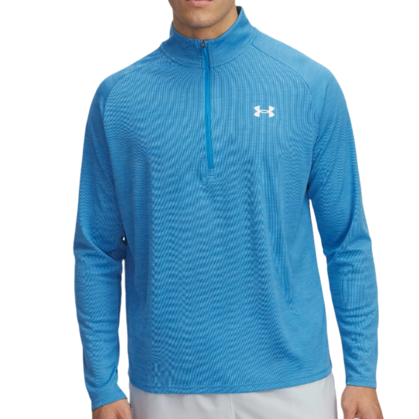 Mens Tech Textured 1/2 Zip