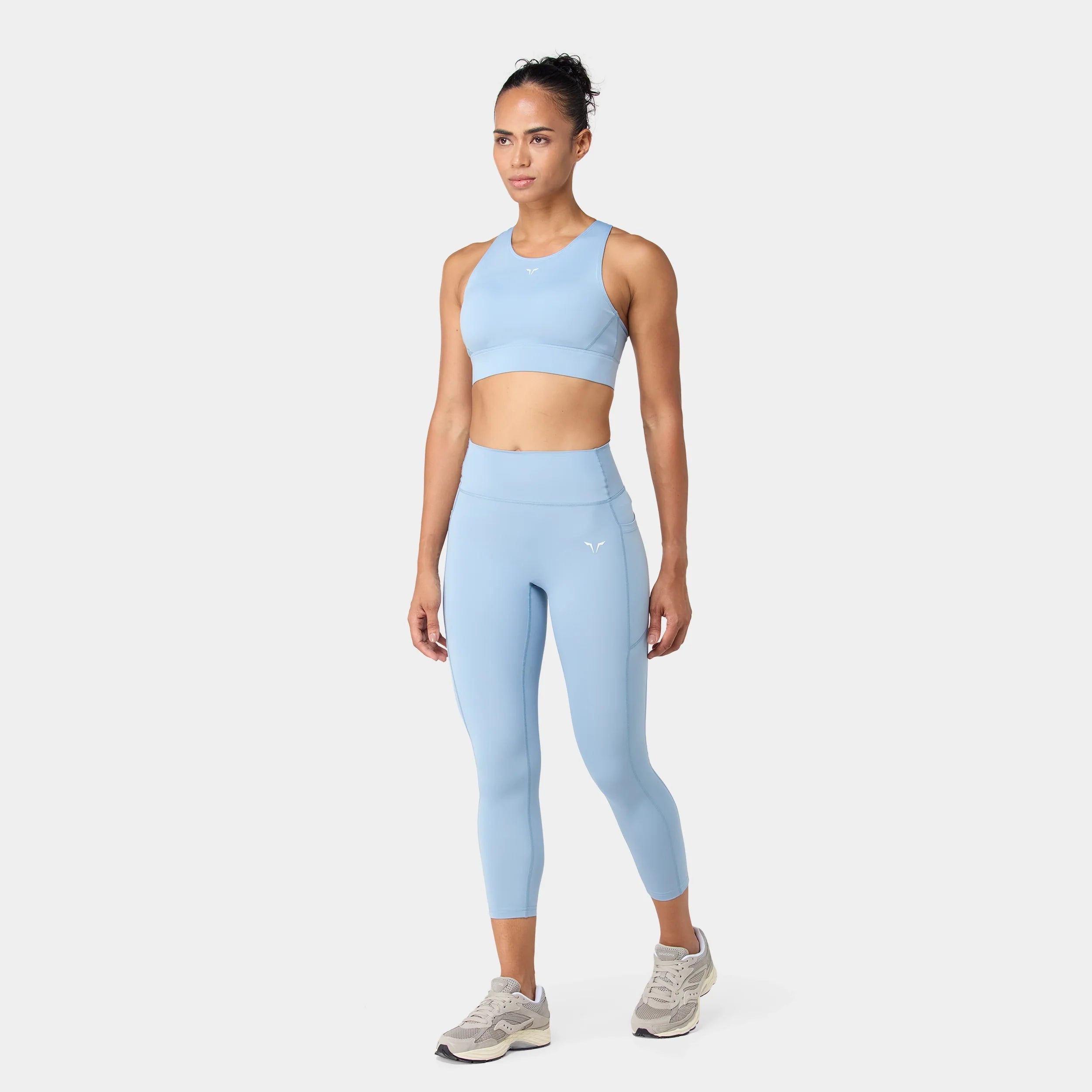 Womens Essential Racerback High Impact Sports Bra