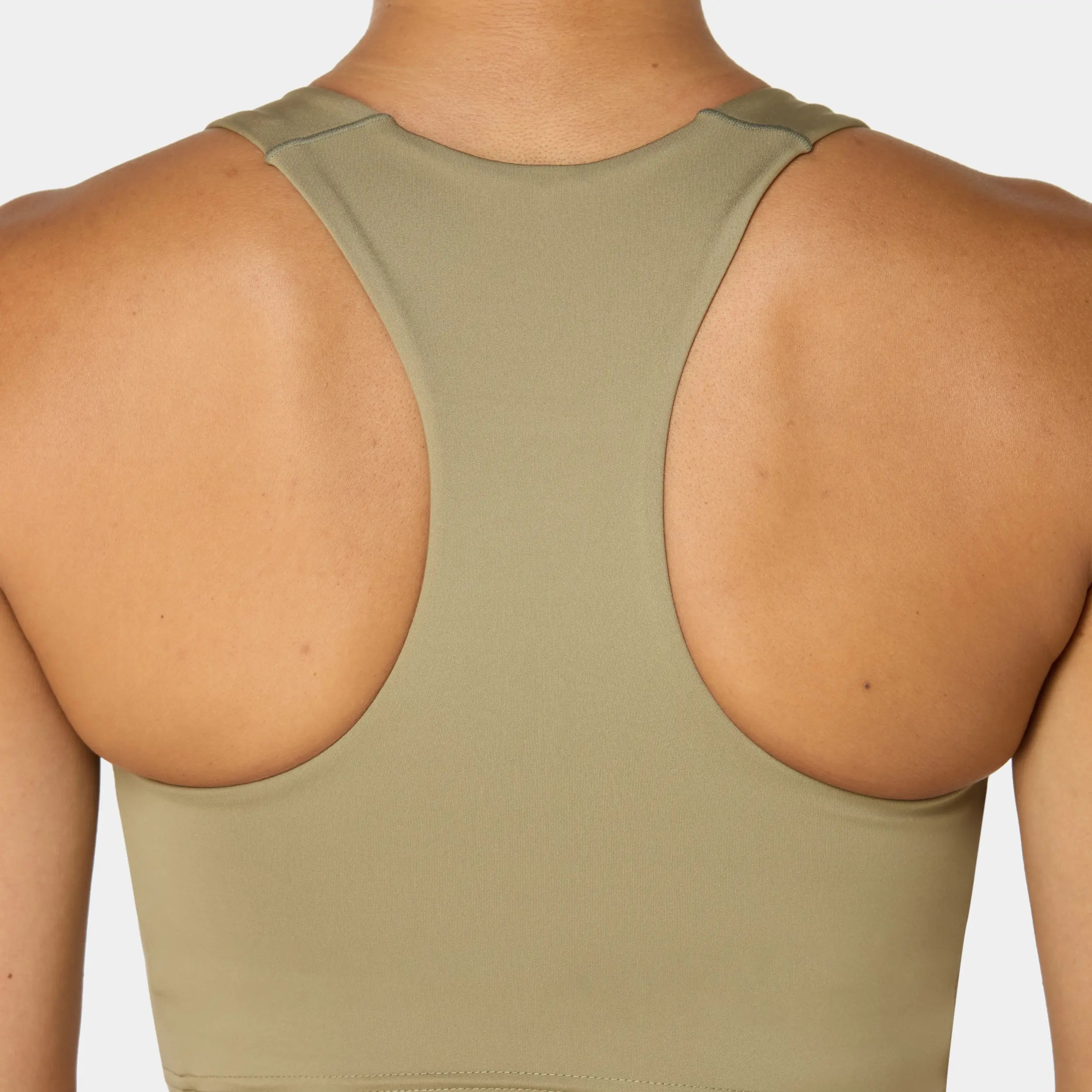 Womens Essential Racerback Brami Medium Impact Sports Bra