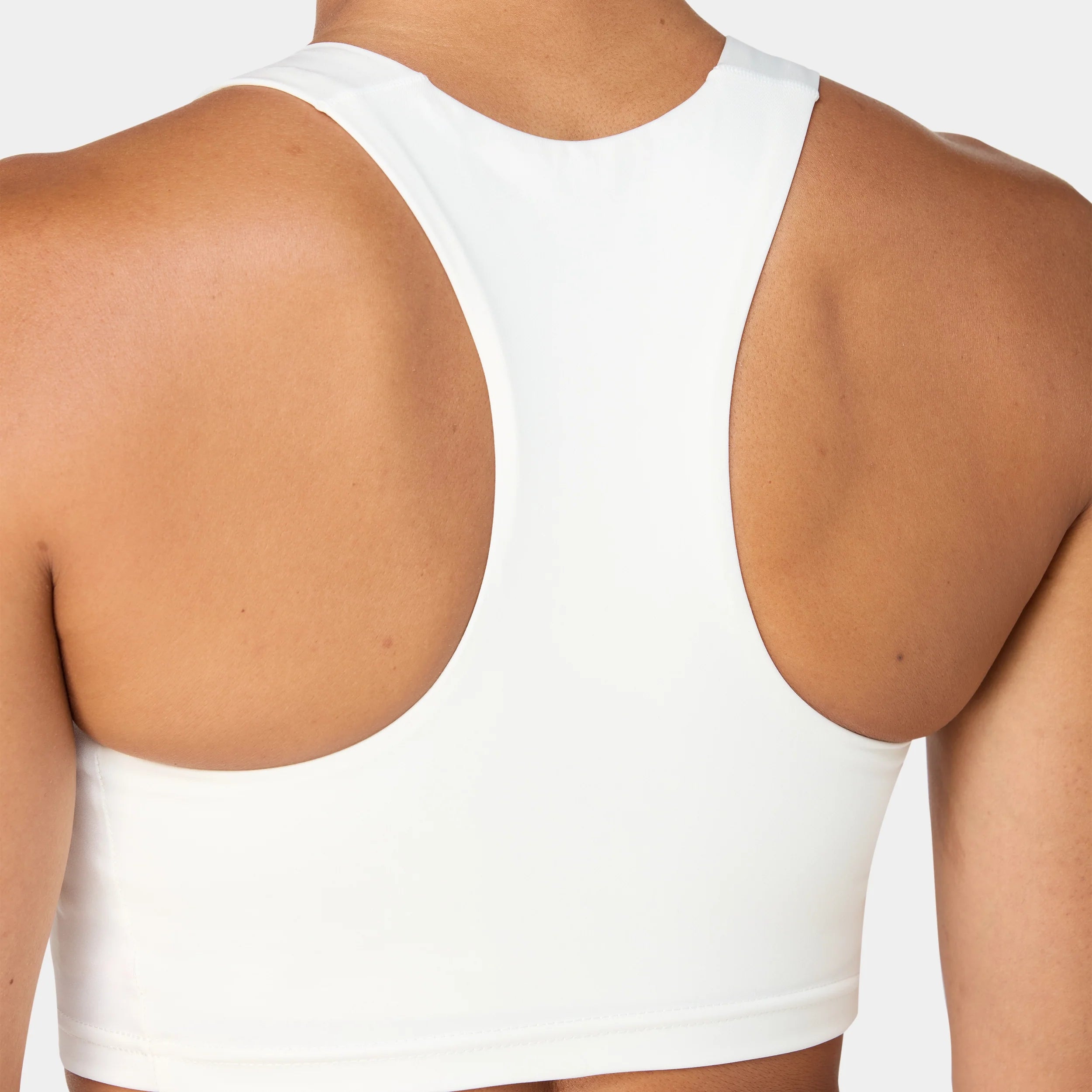 Womens Essential Racerback Brami Medium Impact Sports Bra