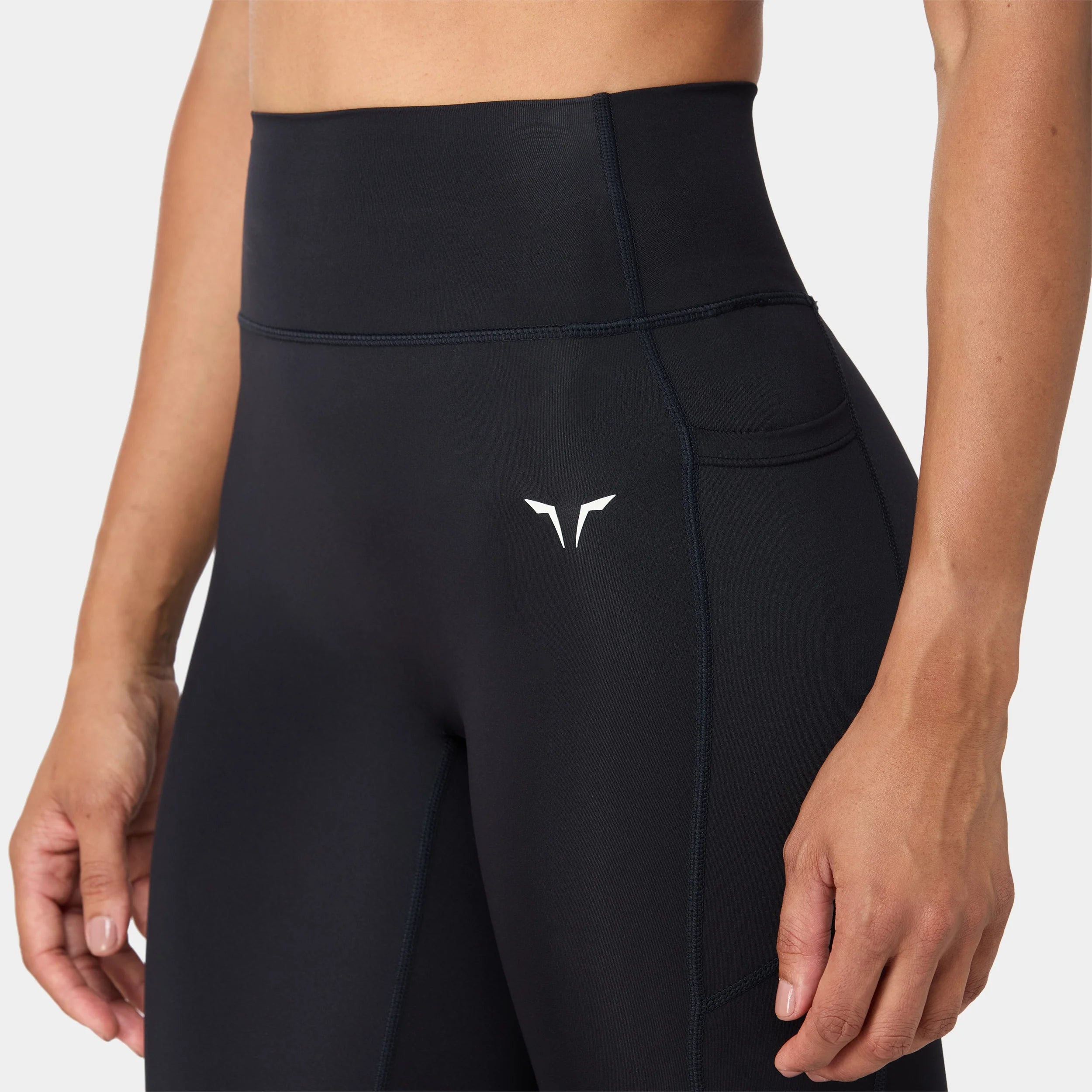 Womens Essential Anti Camel Toe High Waist 7/8 Tight