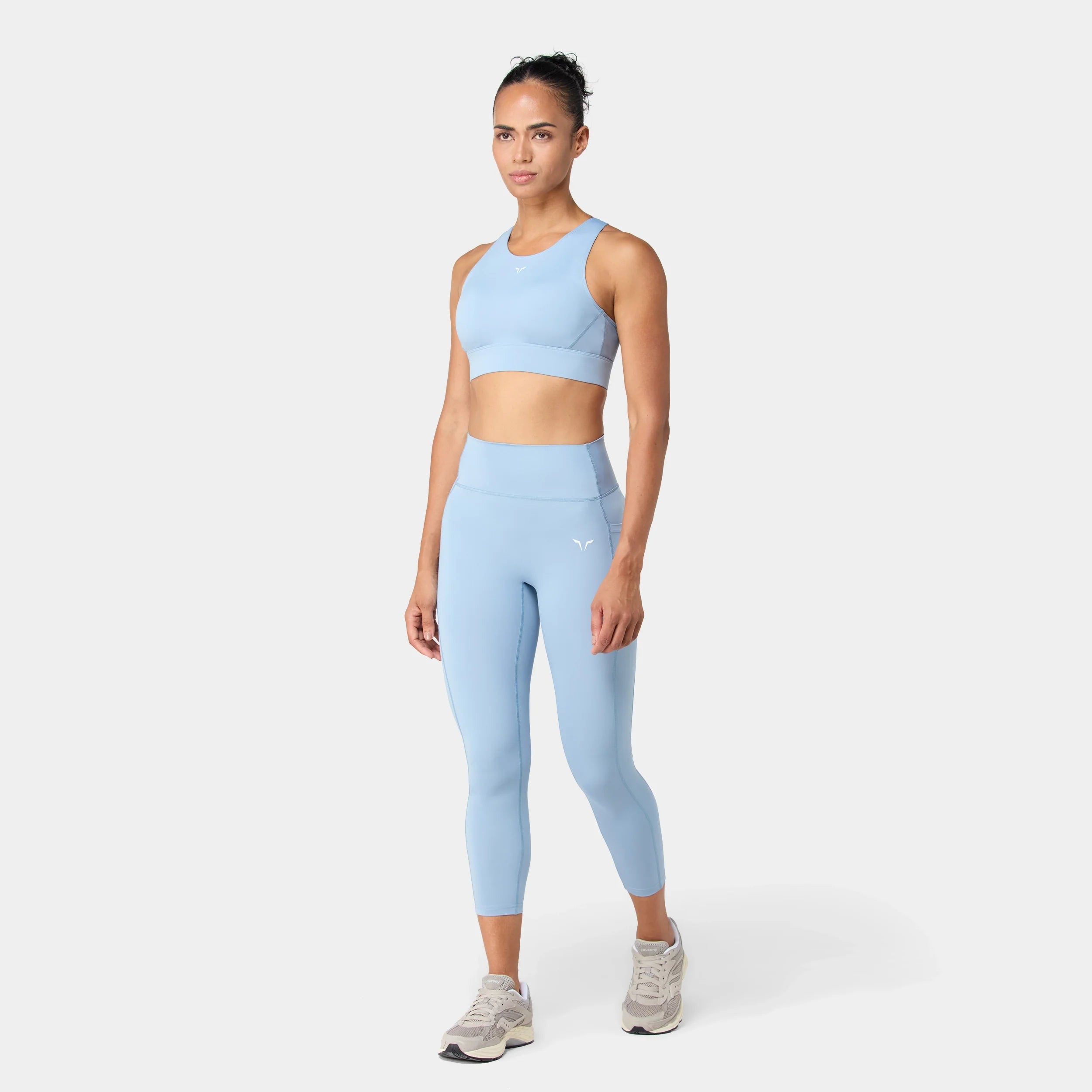 Womens Essential Anti Camel Toe High Waist 7/8 Tight