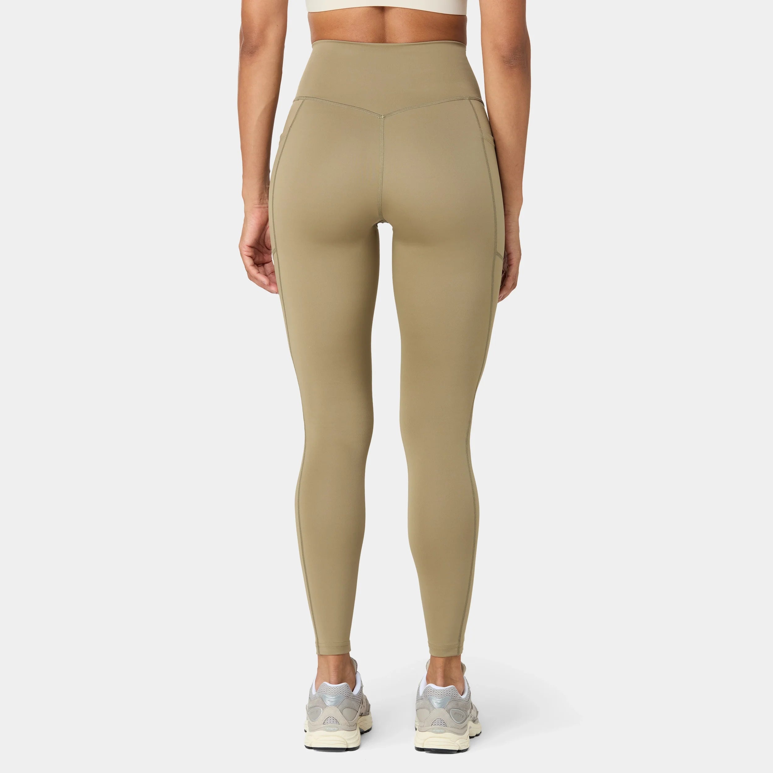 Womens Essential High Waist Full Length Tight