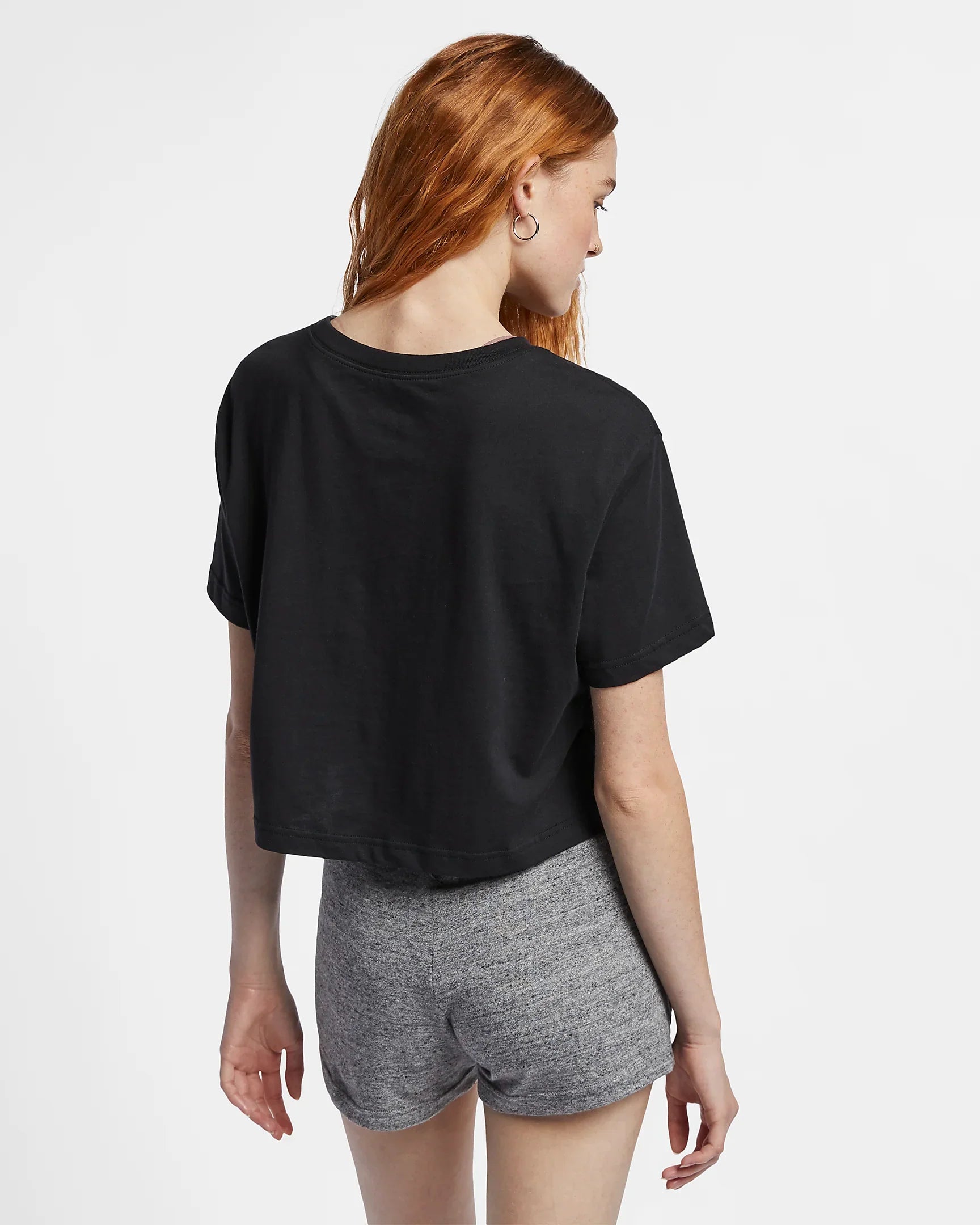 Womens Futura Crop Short Sleeve T-Shirt