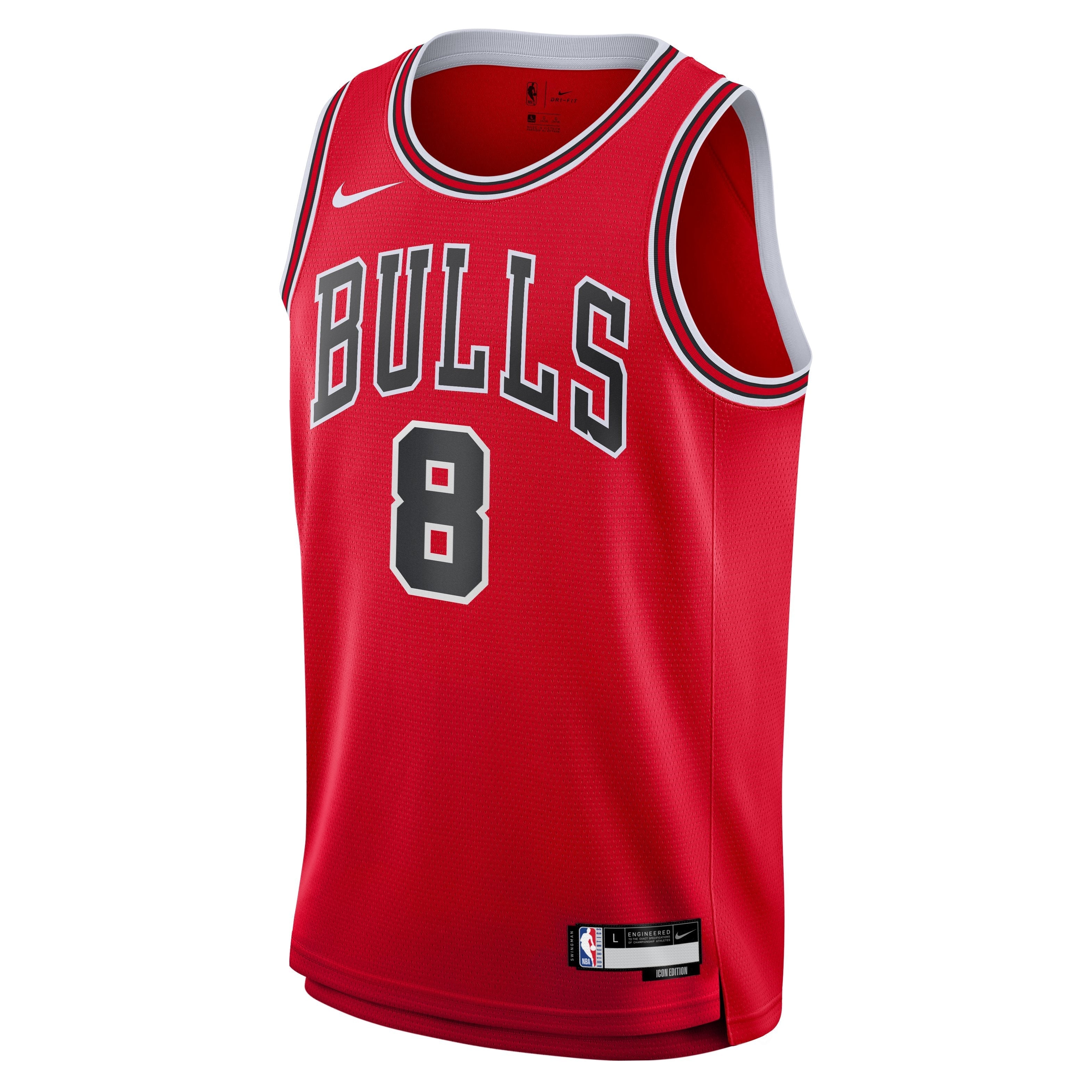 Chicago Bulls Zach Lavine Icon Swingman Replica Jersey