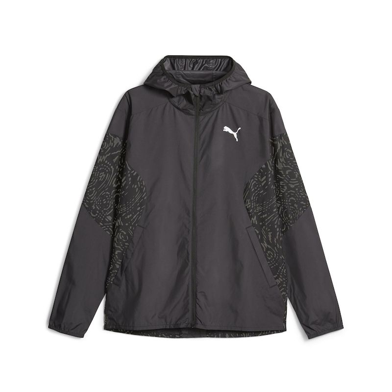 Mens Printed Lightweight Run Jacket