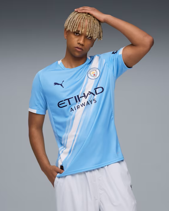 Mens Manchester City Home Replica Jersey 25/26