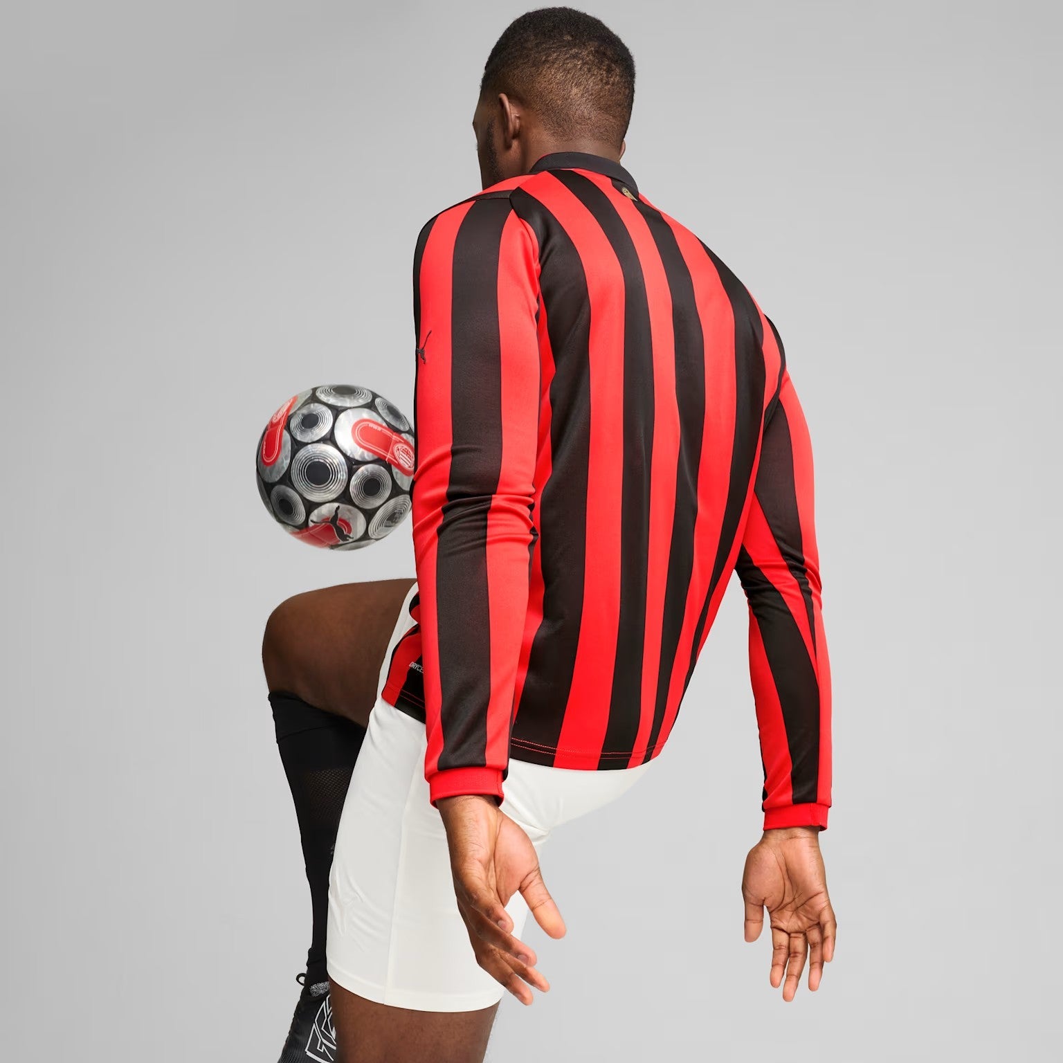 Mens AC Milan 125th Anniversary Authentic Jersey
