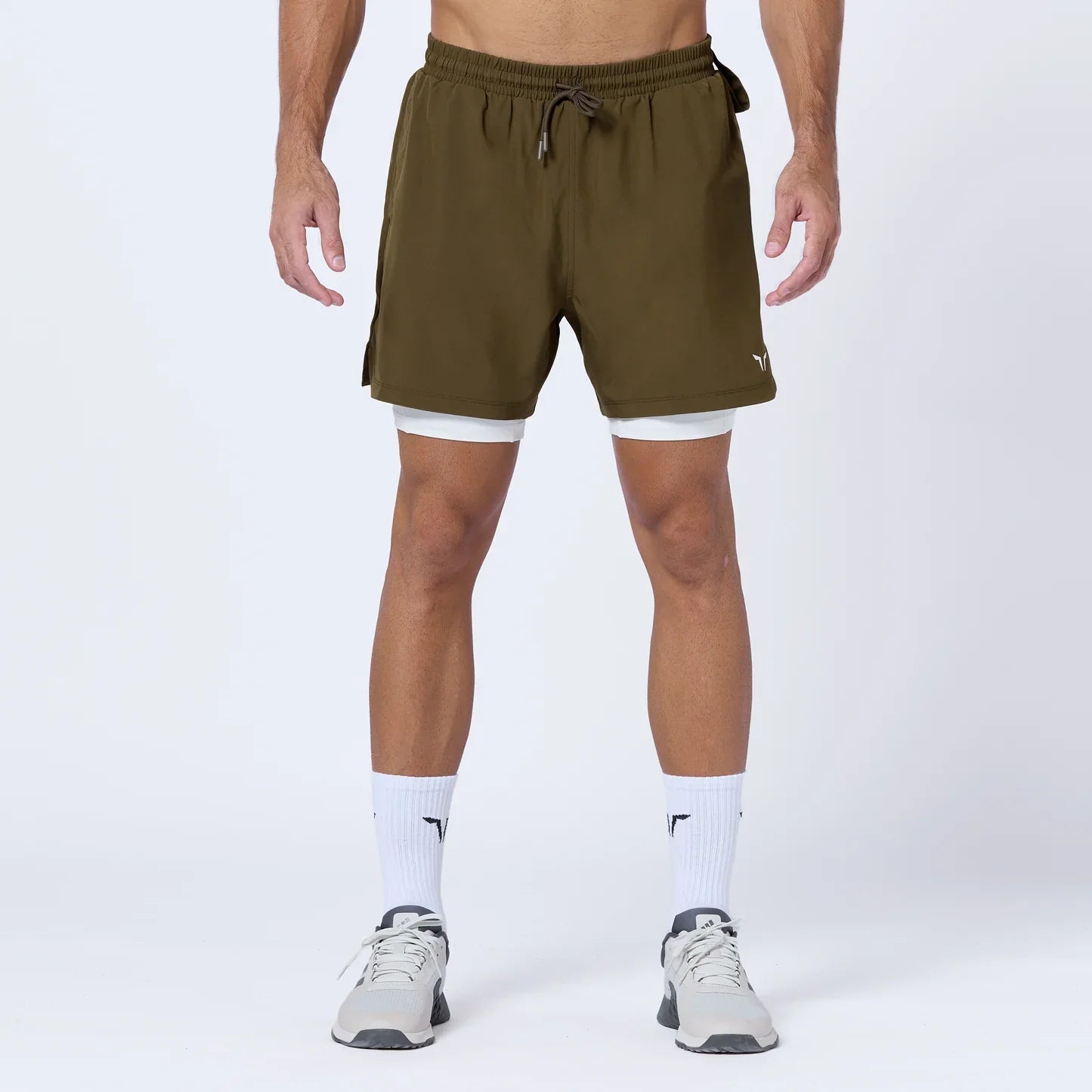 Mens Essential Pro 5 Inch 2 in 1 Short