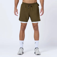Mens Essential Pro 5 Inch 2 in 1 Short