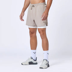Mens Essential Pro 5 Inch 2 in 1 Short