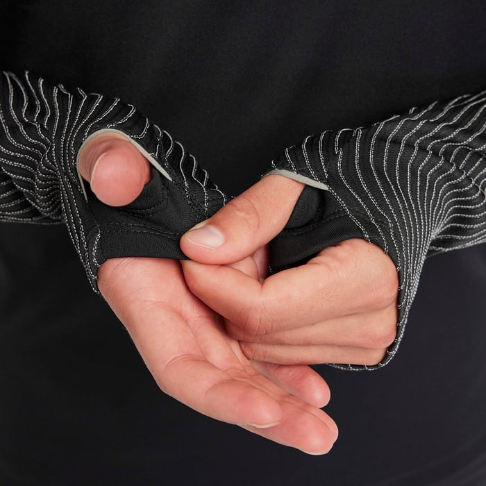 Mens Dri-Fit Element Run Division Half Zip Top