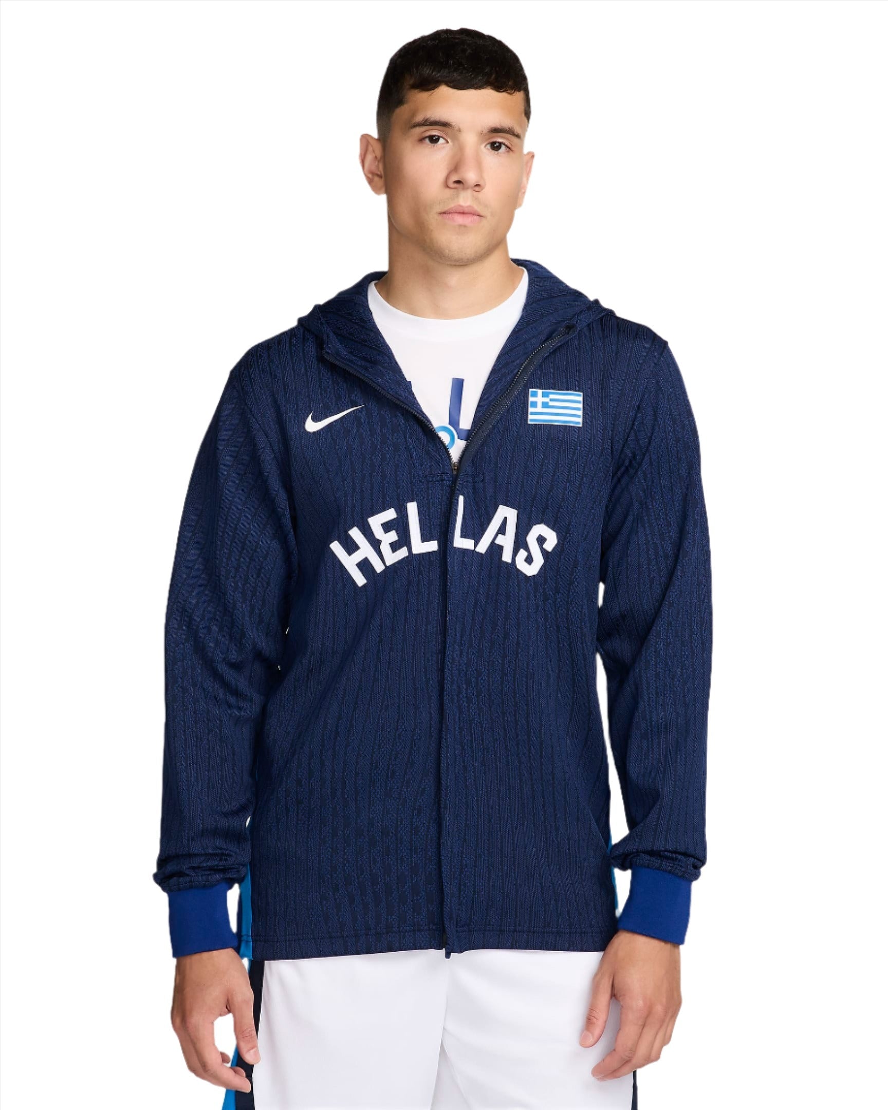 Mens Greece Dri-Fit Advantage OLY24 Game Jacket
