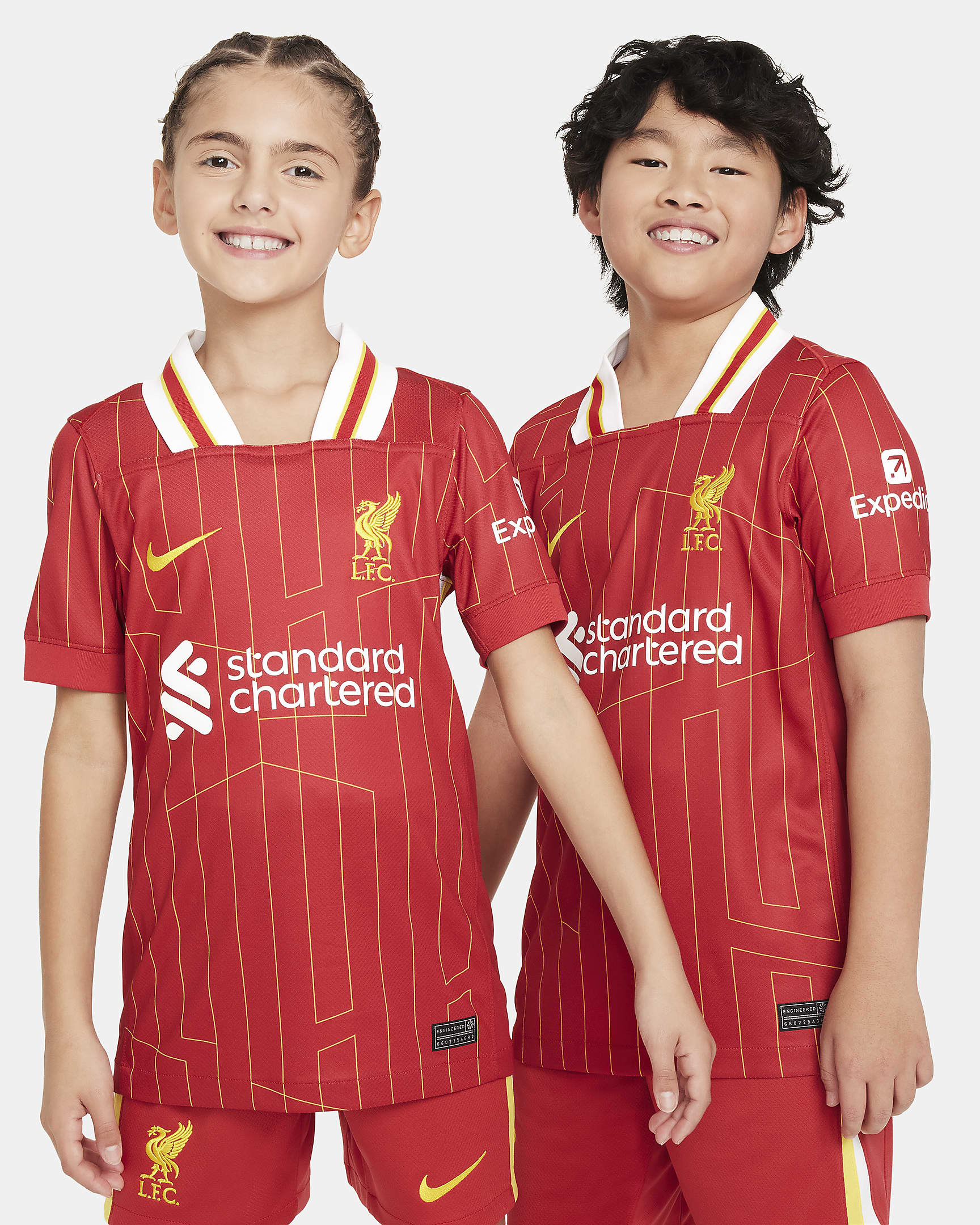 Junior Liverpool FC Home Stadium Jersey 24