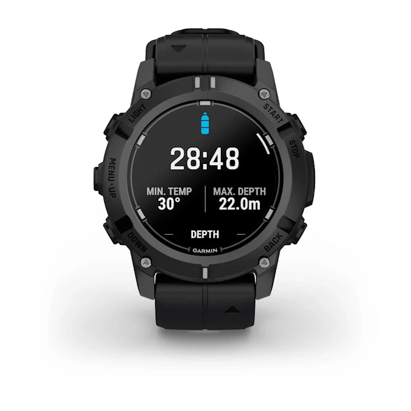 Descent G2 Black Silicon Band Dive Computer Smartwatch