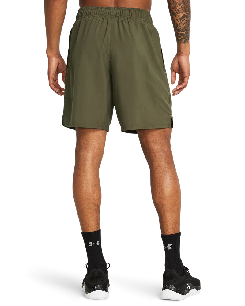 Mens Woven Graphic Short