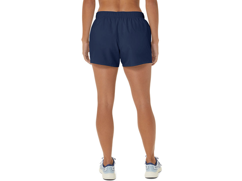 Womens Running Silver 4" Shorts