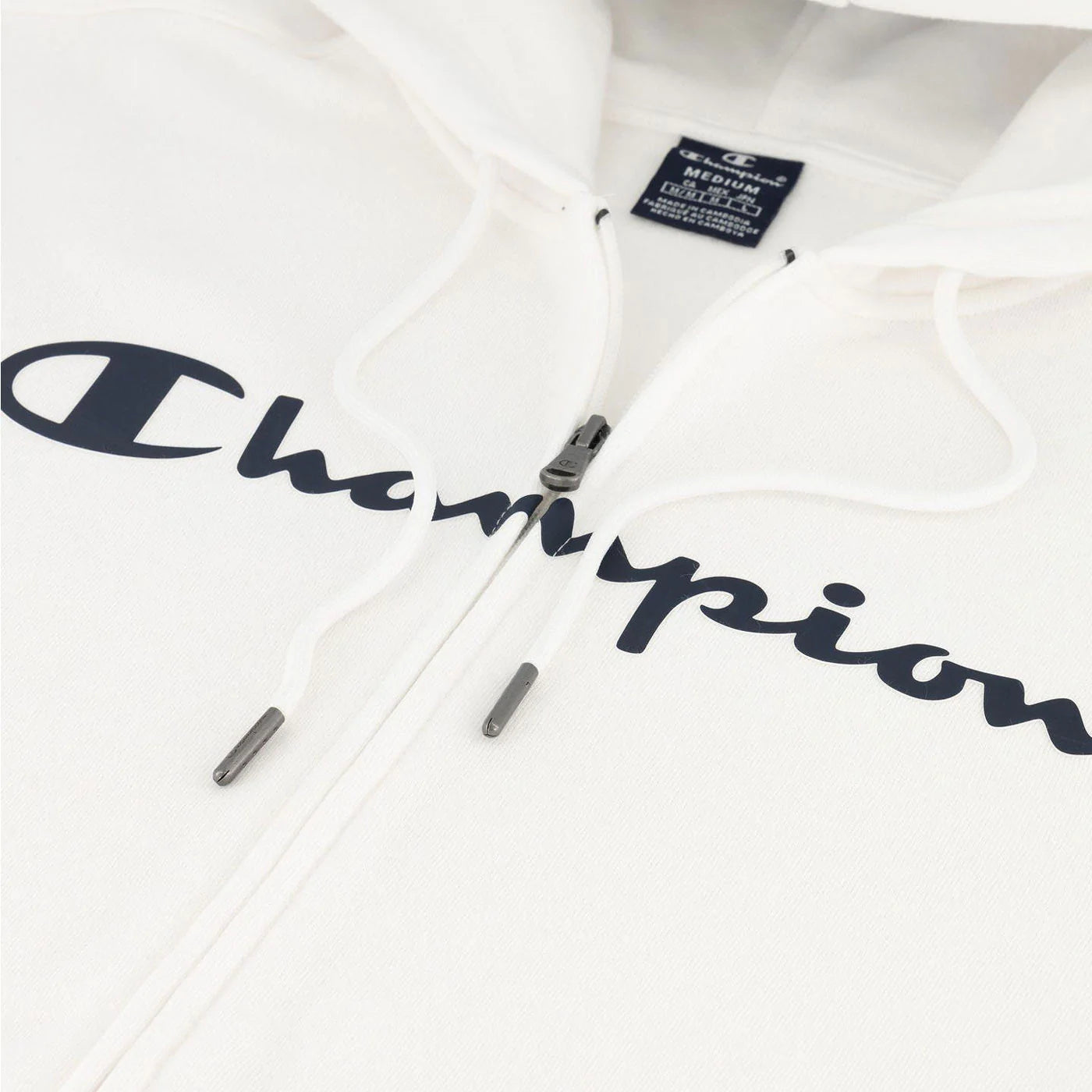 Mens Logo Full Zip Hooded Jacket