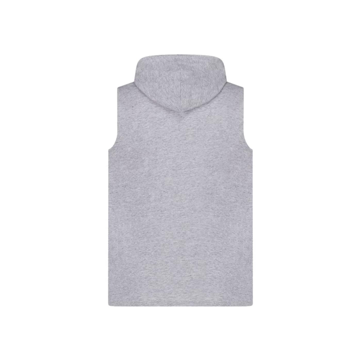 Mens Big Logo Sleeveless Pullover Hoodie
