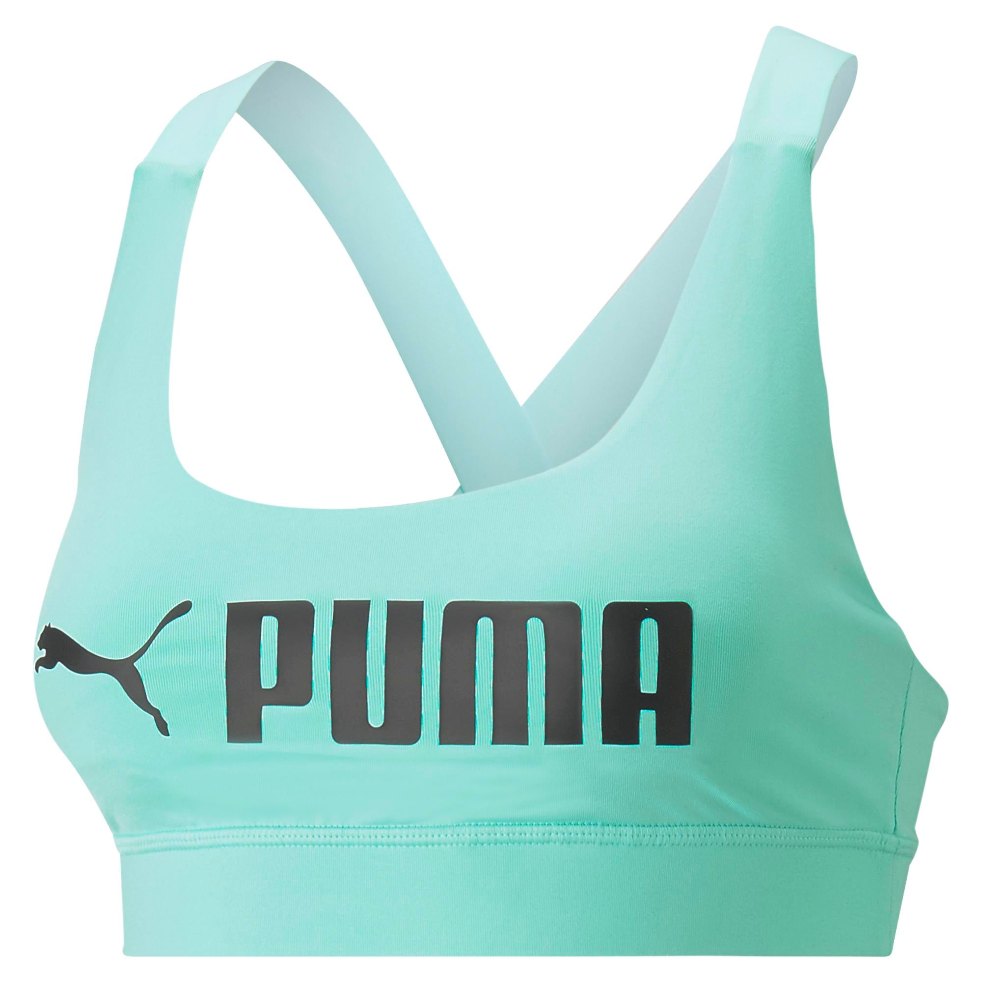 Womens Fit Logo Medium Impact Sports Bra
