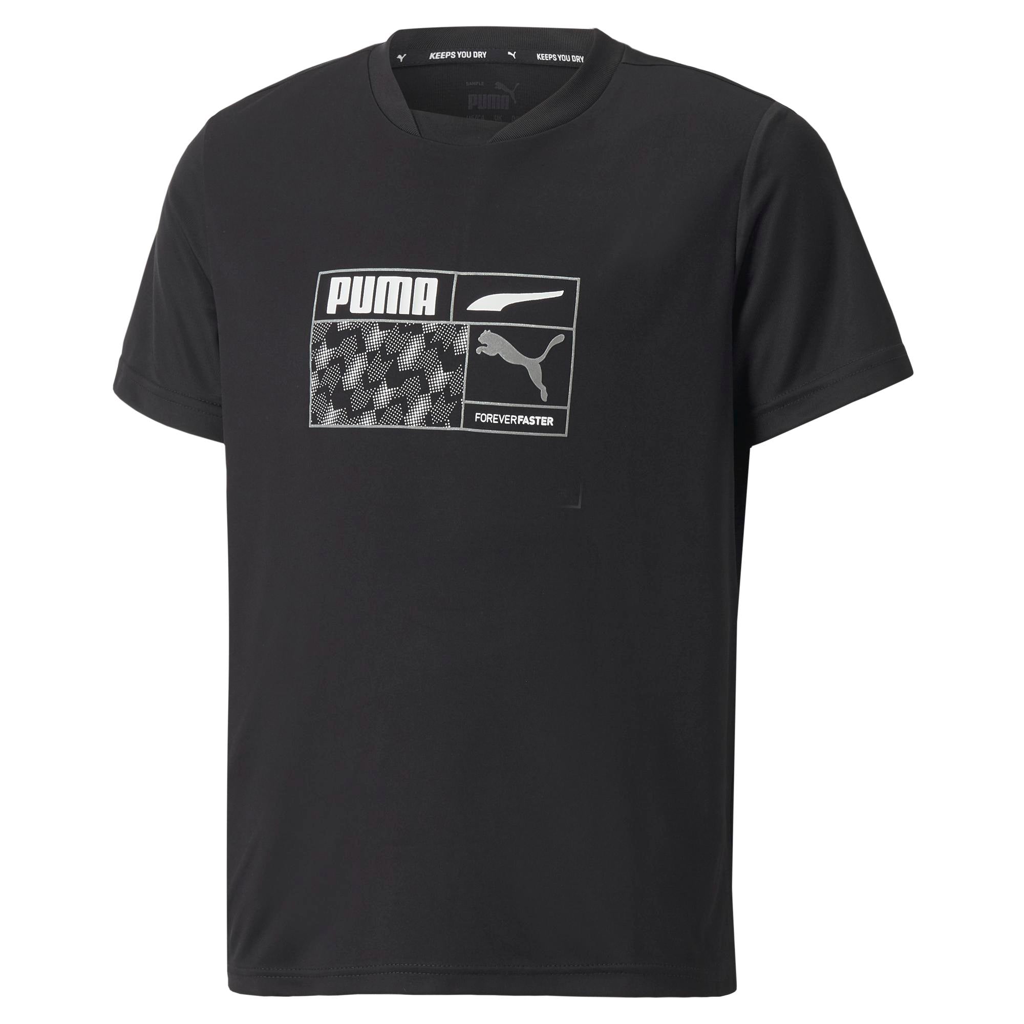 Boys Performance Active Sports Short Sleeve T-Shirt
