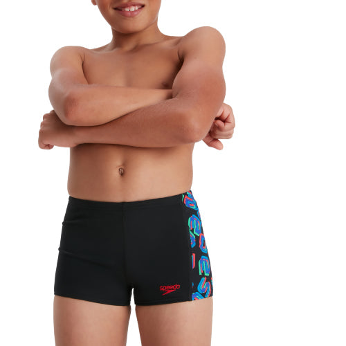 شورت سباحة برسومات ديجيتال جانبية للأولاد