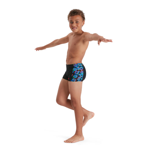 شورت سباحة برسومات ديجيتال جانبية للأولاد