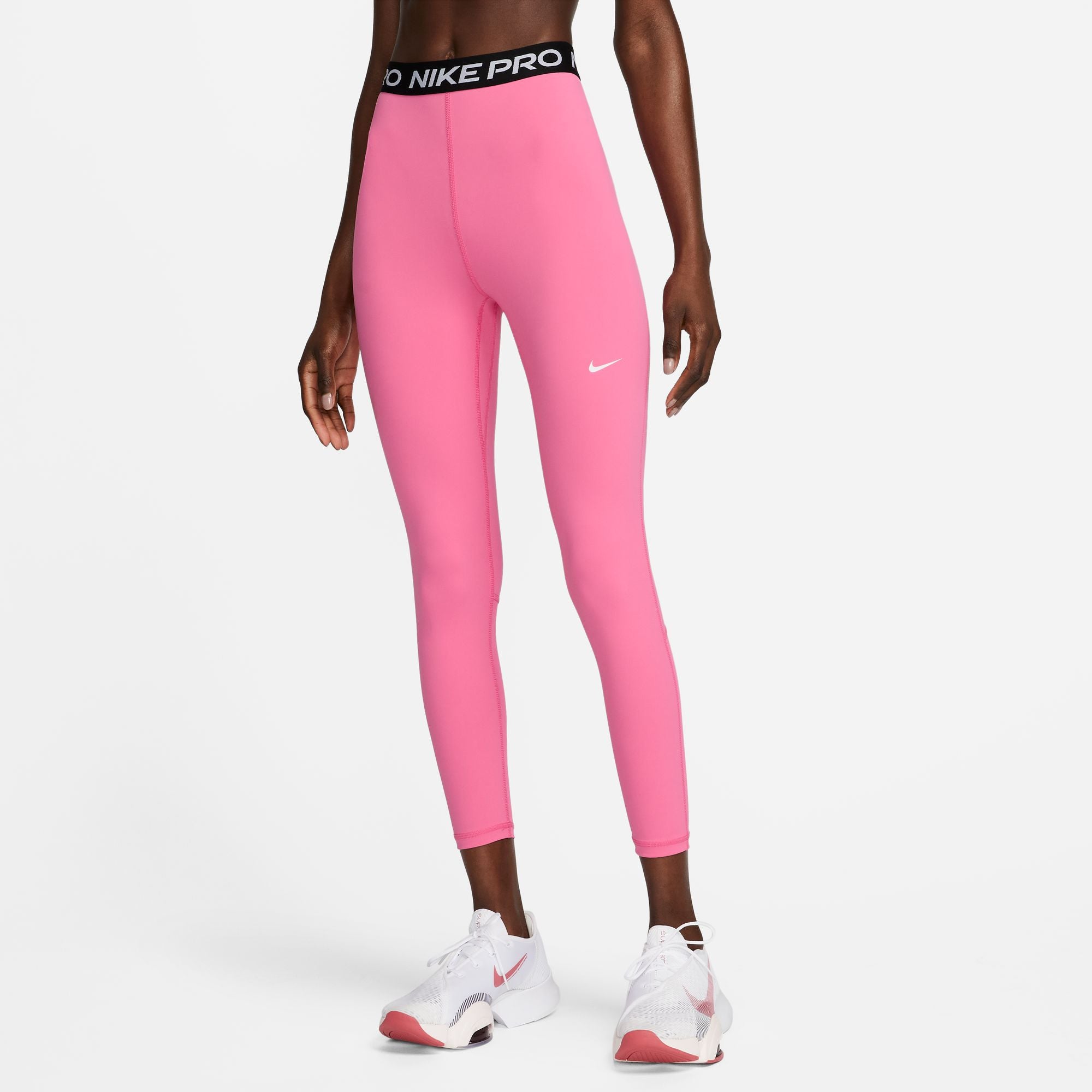 Womens High Rise Pro Branded Waistband 7/8 Tight