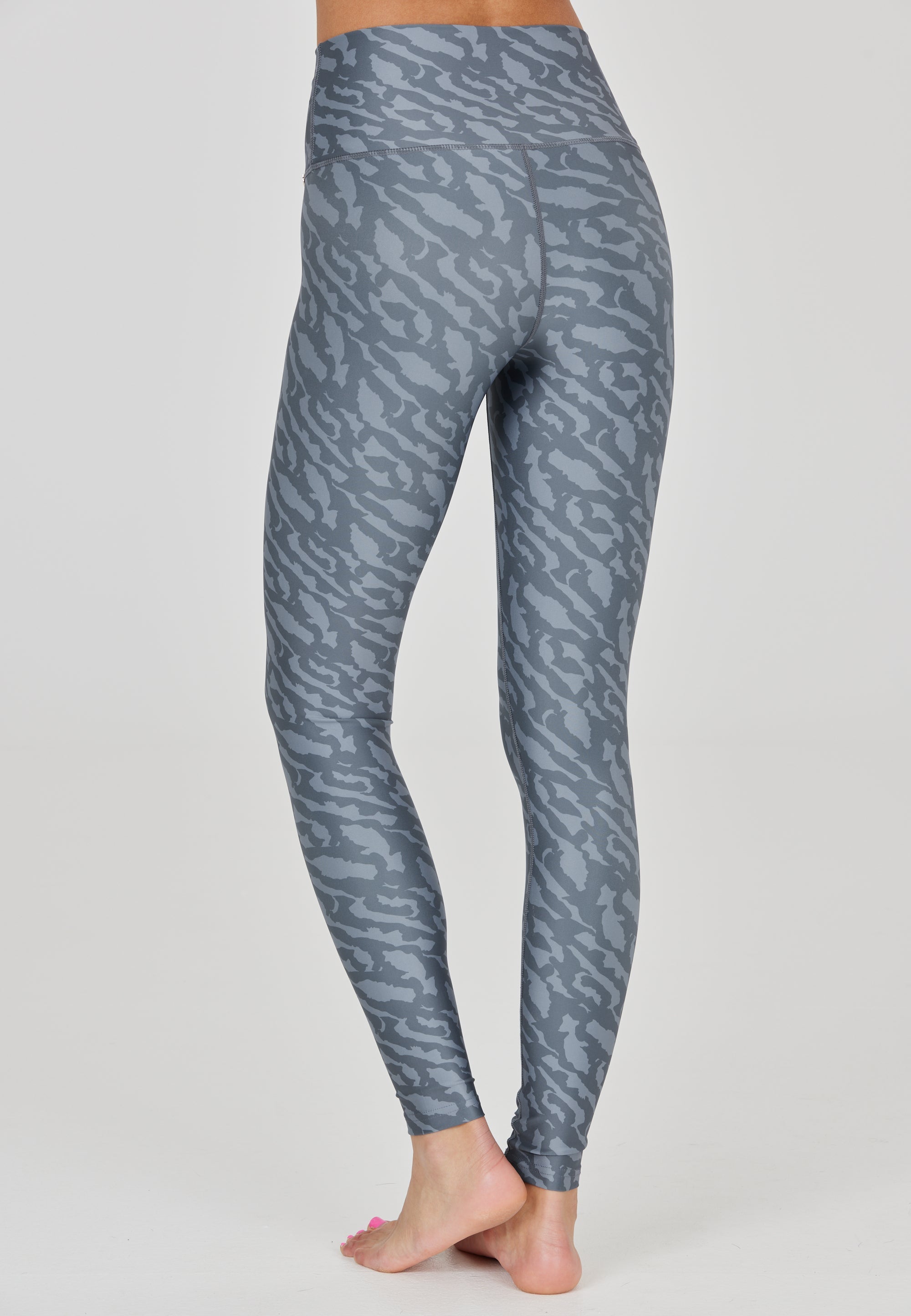 Womens Yoga Mist All Over Print Tight