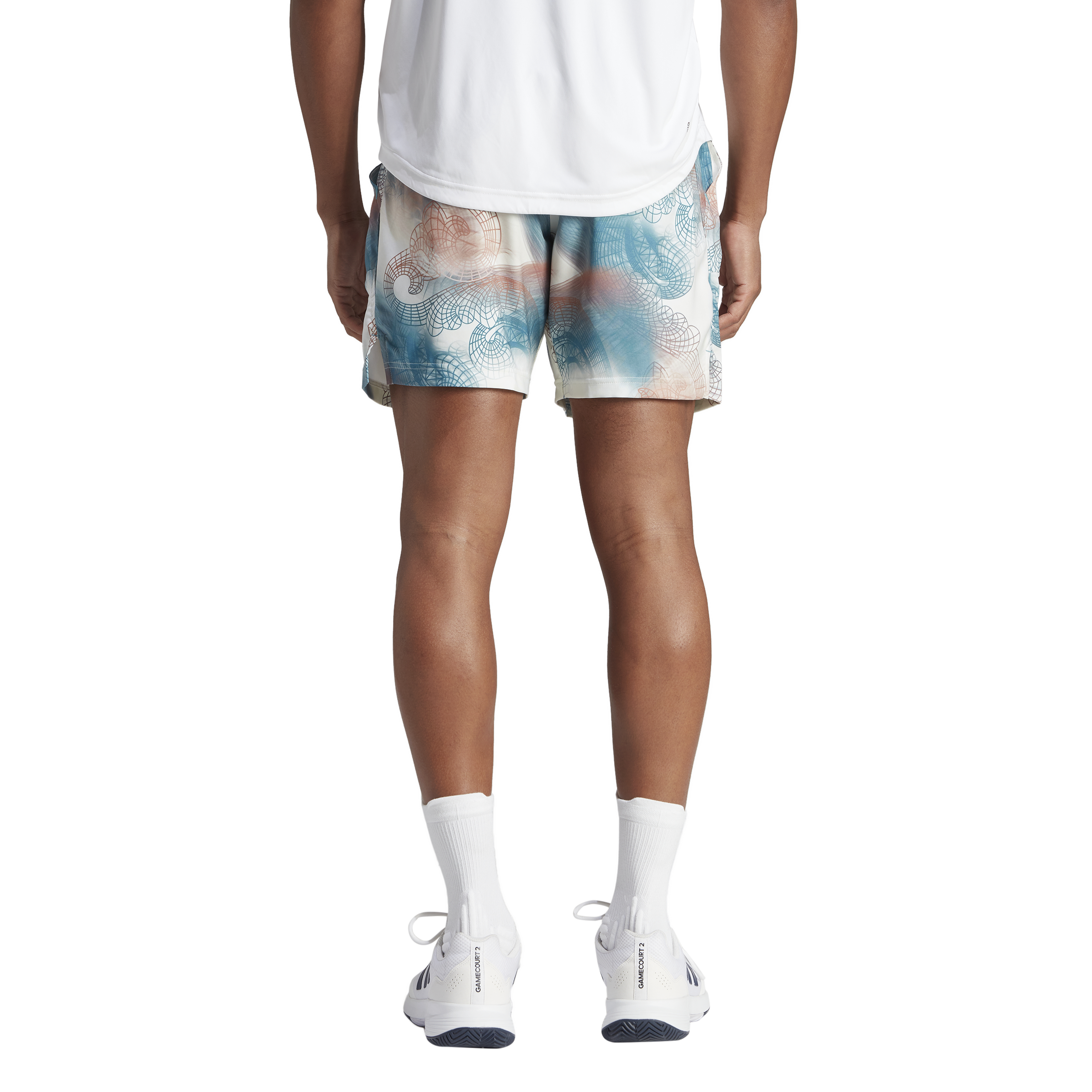 Mens Pro Printed Tennis Short