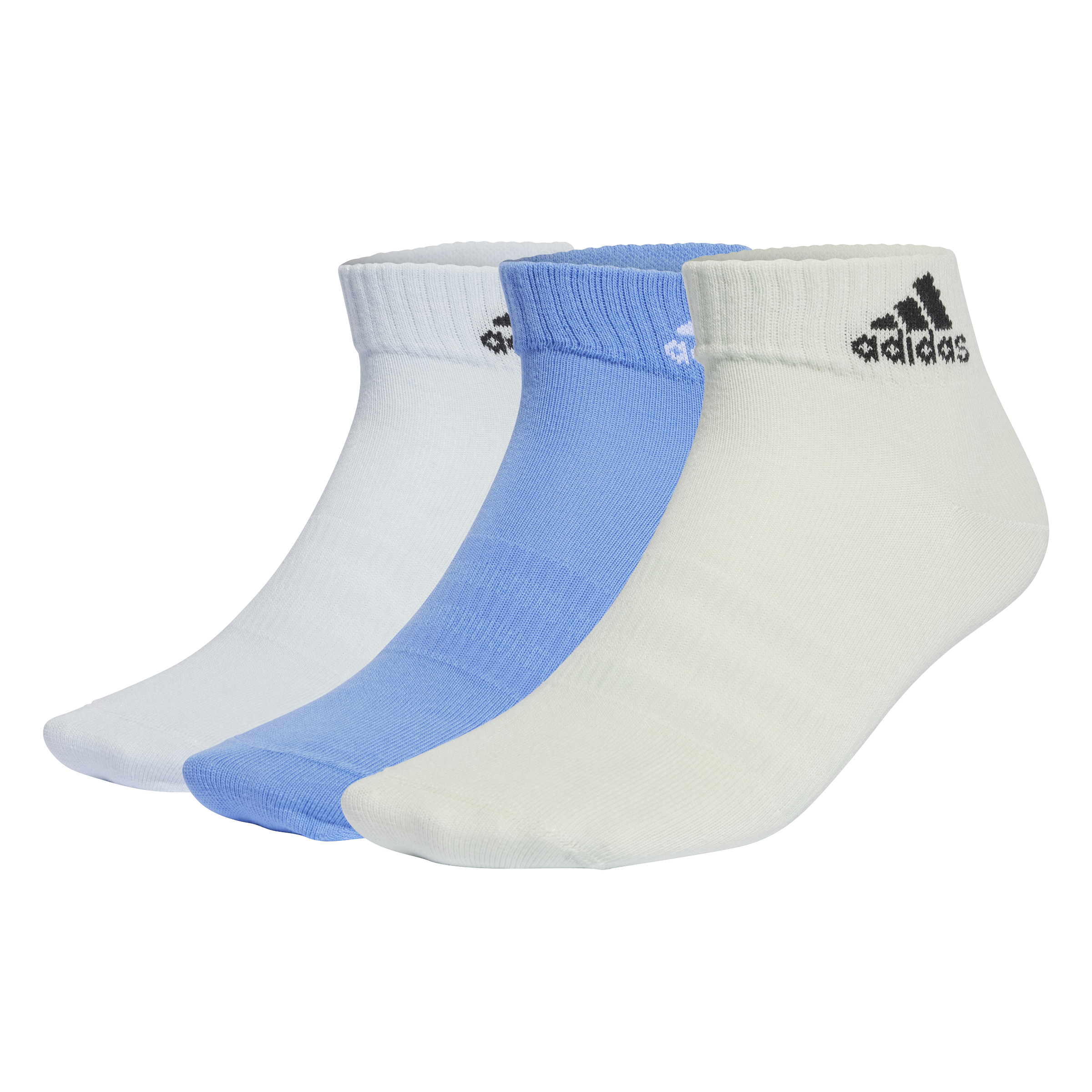 Kids 3 Pack Lightweight Ankle Socks