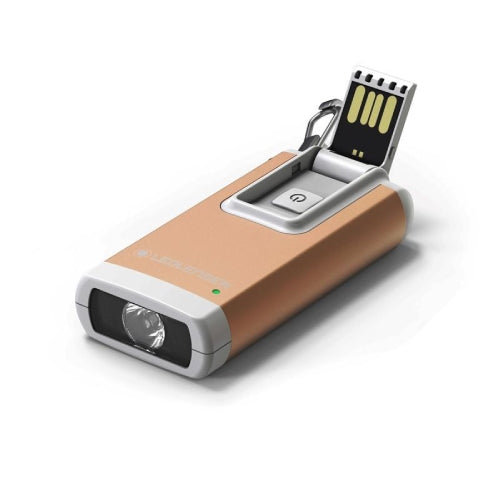 سلسلة مفاتيح كاي ٦ ار مزود بكشاف قابل للشحن ٤٠٠ لومن