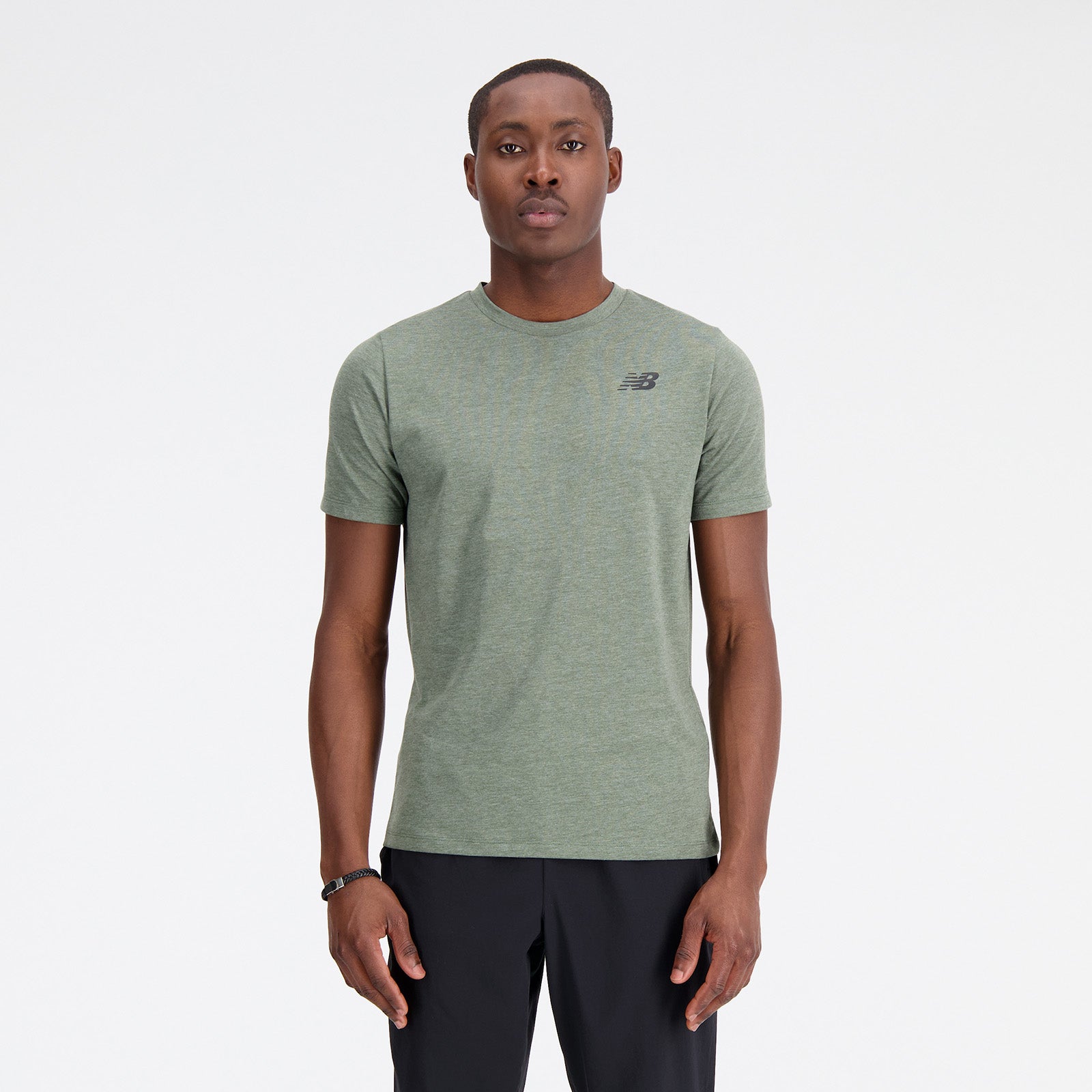 Mens Heathertech Short Sleeve T-Shirt