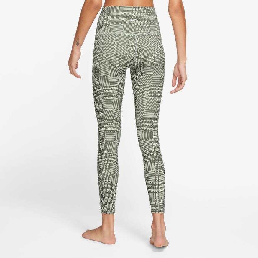 Womens Yoga Dri-Fit All Over Print High Rise 7/8 Tight