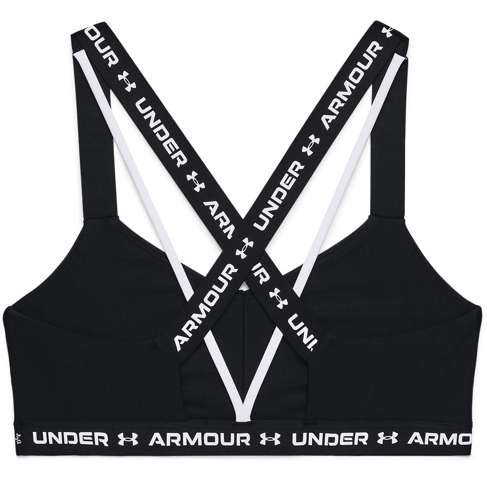 Womens Tape Logo Light Impact Sports Bra