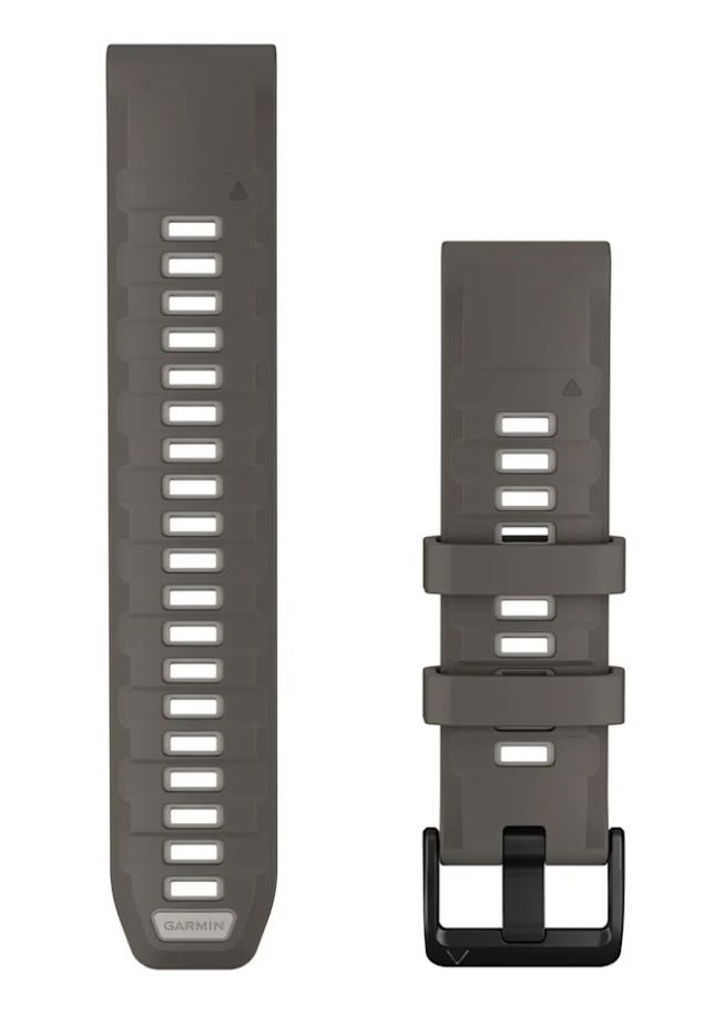 Fenix 9 Pro QuickFit Pebble Silver Gray Silicone Band 22 MM