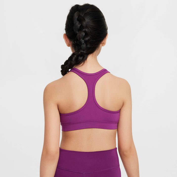 Girls Performance Dri-Fit Swoosh Bra