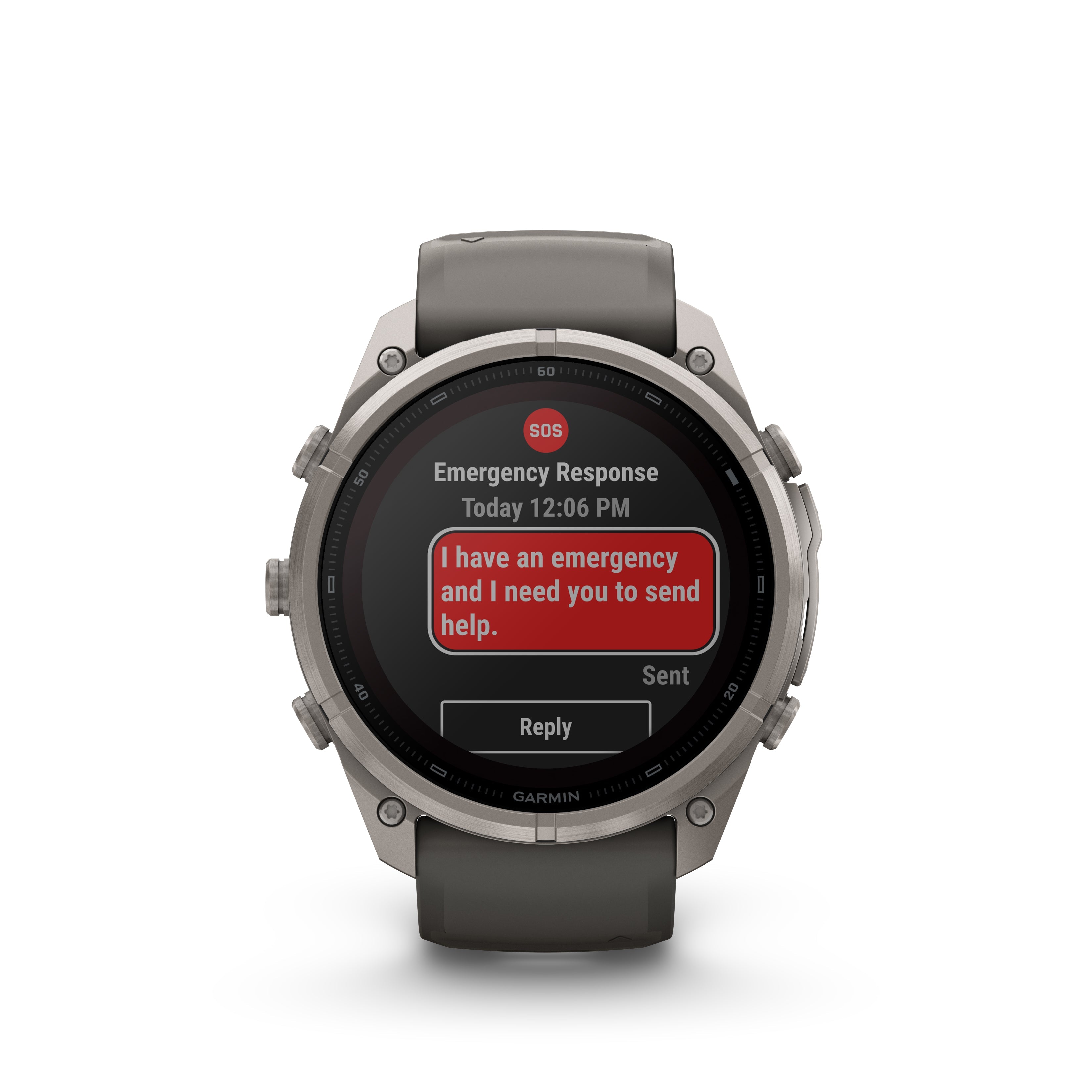 Fenix 9 Pro Solar LTE Titanium Grey Band Multisport Watch 51MM