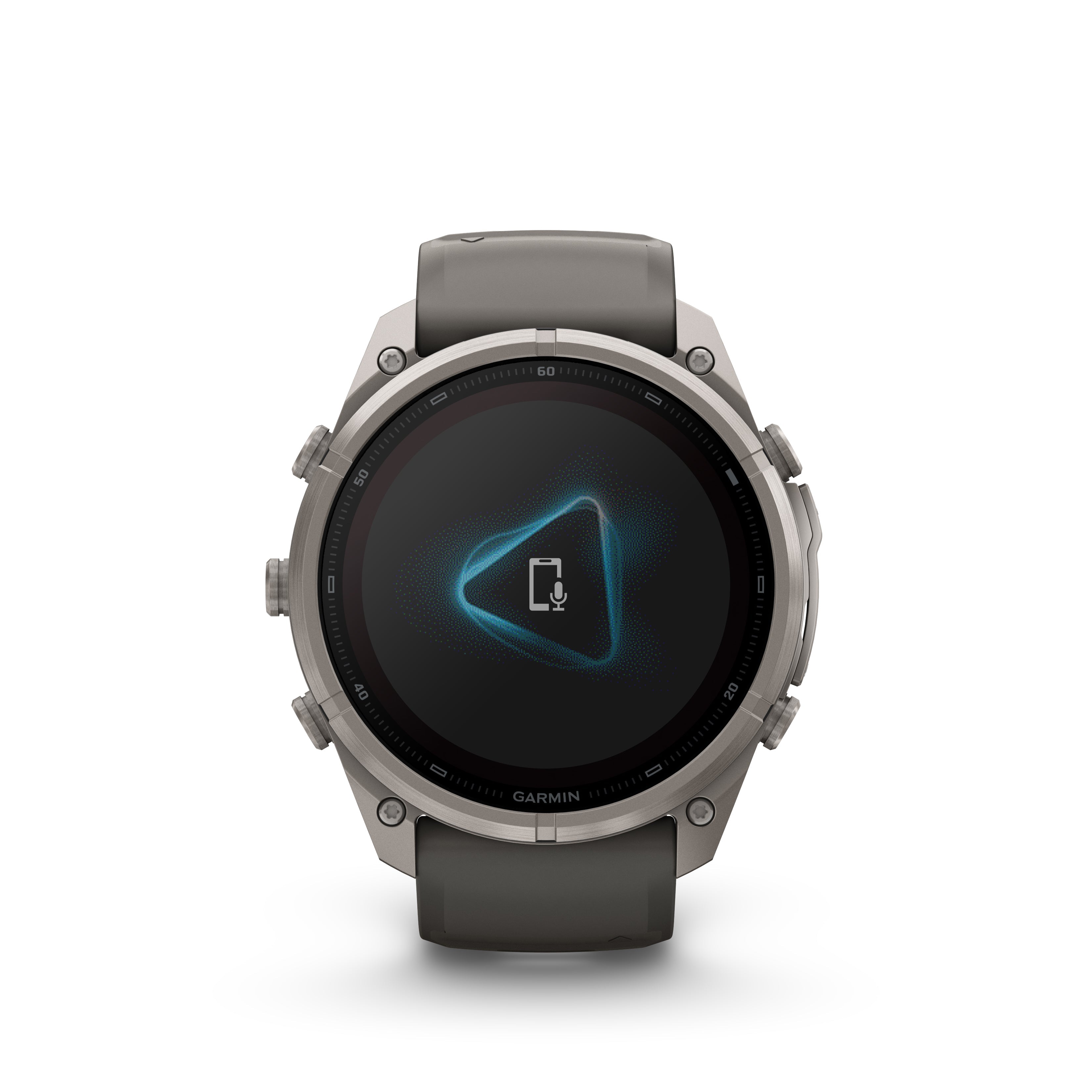 Fenix 9 Pro Solar LTE Titanium Grey Band Multisport Watch 51MM