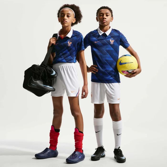 Junior France FFF Home 25/26 Replica Shorts