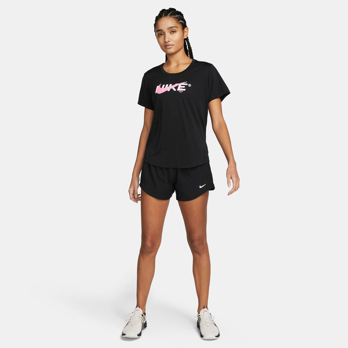 Womens Dri-Fit One Medium Rise 3 Inch Short