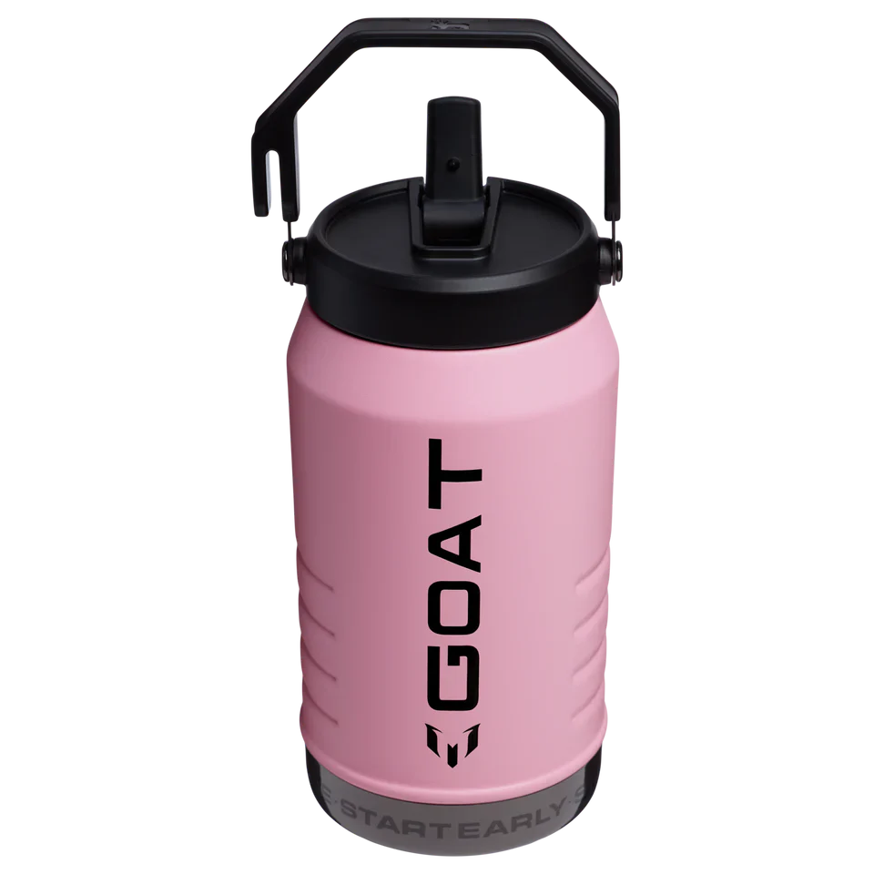 Messi x Flipstraw 2.0 Goat Pink 64 Ounce Water Jug