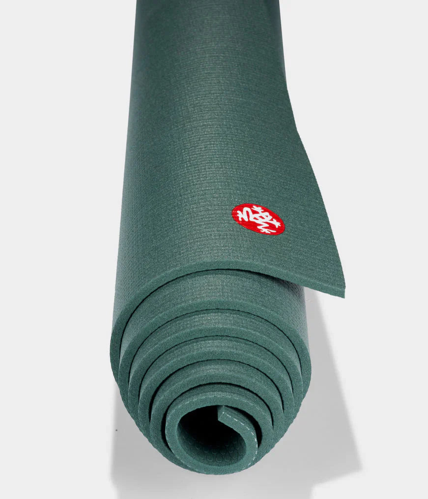 Pro Yoga Mat Black Sage 71 Inch 6 Millimeter