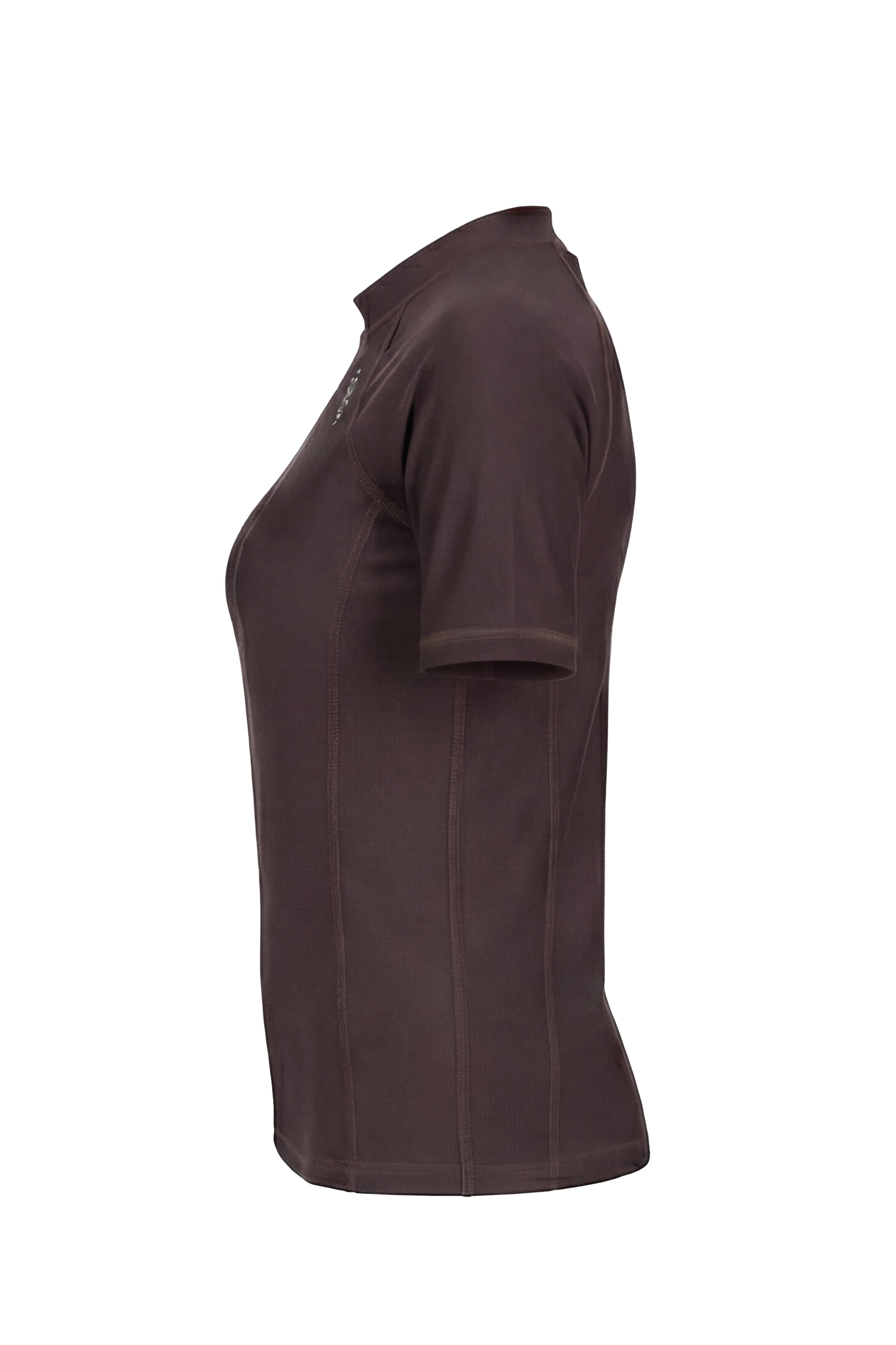 Womens Coffee Short Sleeve Rashguard